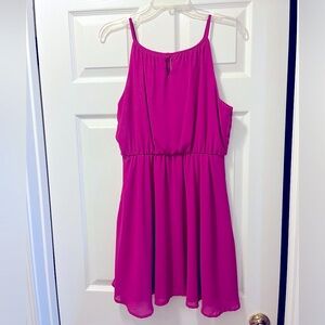 Francesca’s Fuchsia Pink Cocktail Dress - Size M